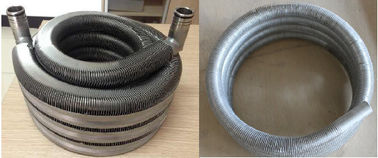 Titanium 316L High finned coil heat exchangers With Laser welding process