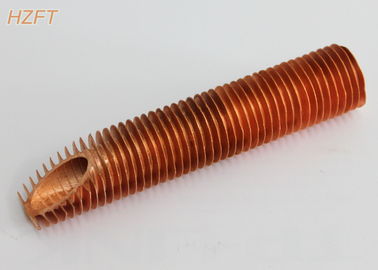 ディーゼル機関の空気クーラーのための必要なタイプ1.65 mmの厚さの銅のひれ付き管