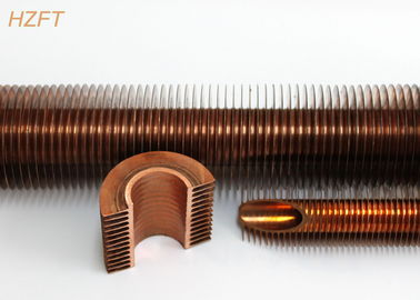 突き出るプロセスと銅の螺線形のFinned管を交換する熱