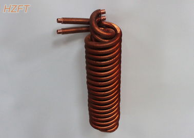 突き出るプロセスのTankless給湯装置のための統合された銅のひれのコイルの熱交換器