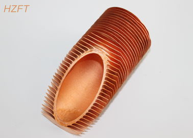 高い熱伝導性の統合された銅/銅のニッケルの熱交換器のひれ付き管