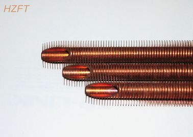 同軸蒸化器10.2mm内部Diaのために適用範囲が広い移動の銅のFinned管を熱しなさい